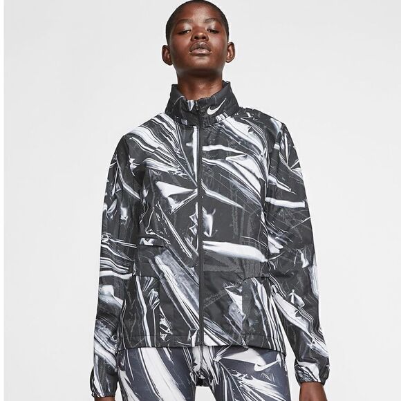 Nike | Full-Zip Running Jacket | Black - Picture 1 of 12